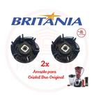 2x Arraste do Copo Liquidificador Britania Cristal Duo 700w Original