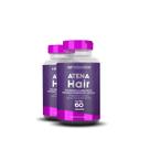 2x atena hair skin nails hf suplementos 60caps