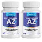 2x AZ Vitaminas C Magnesio Zinco B12 Metabolismo Imunidade Energia 30 Doses Sem Gluten