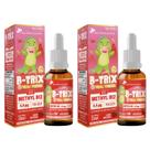 2x B-Trix (Vitamina B12) Kids 20ml Sabor Morango Flora Nativa