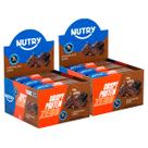2x Barra de Proteinas Nutry Crispy Zero Chocolate Dark 12 Unidades 30g -