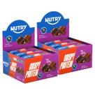 2x Barra Proteica Nutry Crispy Protein Trufa de Avelã 12 Unidades 30g
