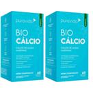 2x Bio Cálcio Marinho vitamina D3 K2 60caps Puravida