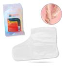 2X Bota Botinha Plástica Descartável Pedicure Pés Spa Com 10