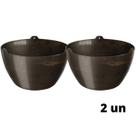 2X Cachepô Elegance Cuia 01 (4L) Café Imperial NUTRIPLAN