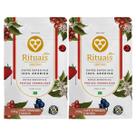 2x Café Torrado E Moído Rituais 3 Corações Frutas Vermelhas 250g -