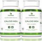 2x Cálcio MDK (Cálcio, Magnésio, Vitamina D e Vitamina K2) 60 Capsulas de 530mg Tuttiflora