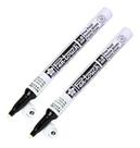 2X Caneta Pen-touch 1.0 Tipo Spray Branca Sakura