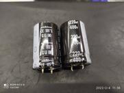 2x Capacitor Eletrolítico 220uf/400v Snap-in 105º 25x40mm