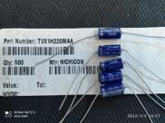 2x Capacitor Eletrolitico 22uf/50v Axial 85º 6,3x12mm