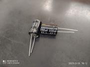 2x Capacitor Eletrolitico 330uf/63v 85 13x21mm Enw