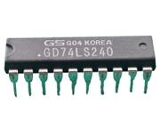 2x Circuito Integrado 74ls240 Goldstar