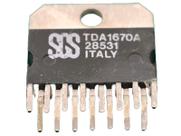 2x Circuito Integrado Tda1670a Tda1670 Zip15 Sgs
