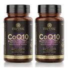 2x Coenzima Q10 com Ômega 3 TG - 60 Cápsulas - Essential - Essential Nutrition