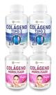 2x Colágeno Tipo 2 120 Cápsulas com 2x Colágeno Hidrolisado com Vitamina C 120 Cápsulas