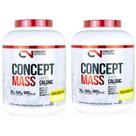 2x CONCEPTMASS 3KG - Hipercalórico da CONCEPT NUTRITION