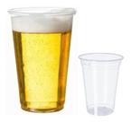 2X Copo Descartável 500Ml Chopp Pp Liso Com 100 Unidades