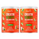 2x Creatin Beauty Collagen Skin Maça Verde Bigens 300g -