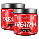2x Creatina 100% Pura Hardcore Integralmedica 300g