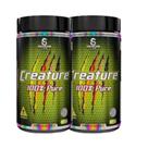 2x creatina monohidratada creature 300g demons lab