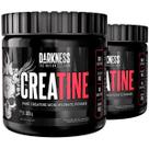 2x Creatina Monohidratada Darkness 300g Sem Sabor 2x Creatina Monohidratada Darkness 300g Sem Sabor