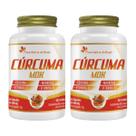2x Cúrc uma Mdk + Magnésio + Vitamina K2 +Vitamina D3 60 Cápsulas 500mg - Flora nativa do Brasil