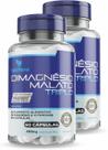 2x Dimagnésio Malato Triplo (Malato, Quelato e Cloreto de Magnésio P.A) 60 Caps de 500mg Tuttiflora