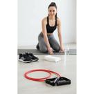 2x Elástico Treino Médio 1,2m Alças Acolchoadas Fitness 2x Elástico Treino Médio 1,2m Alças Acolchoadas Fitness