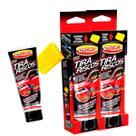 2x Elimina Riscos 120g Luxcar Remove E Tira Riscos Superficiais Motos Carros Barcos