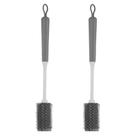 2x Escova Limpeza Utensilos Domesticos Cozinha Silicone - OU