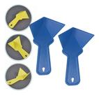 2X Espátula Quina Canto Interna Externa Gesso 90 Graus 2Pc +