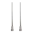 2x Espeto Mini Inox Lâmina 30cm Churrasco Coração Laurind