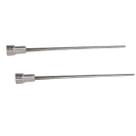 2x Espeto Mini Inox Lâmina 70cm Churrasco Coração Laurind
