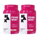 2x Femini Whey 900g Pote Max Titanium