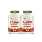 2x Ferro Quelato + Vitamina C 60 caps Flora Nativa