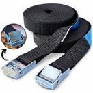 2x Fita Cinta Presilha Zamac 600kg 5 Metros Amarração de Carga Rack Moto Carro Prancha Mordente 2x Fita Cinta Presilha Zamac 600kg 5 Metros Amarração de Carga Rack Moto Carro Prancha Mordente
