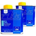 2x Fluido de Freios Marca ATE DOT 4 SL 500ml Alemão Original