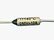 2x Fusivel Termico 10amp 250v 140º Axial