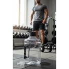 2x Garrafa Água Academia 2L Fitness Treino Durável Preto 2x Garrafa Água Academia 2L Fitness Treino Durável Preto
