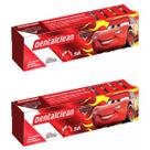 2x GEL DENTAL INFANTIL CARROS - MORANGO - 50G - DENTALCLEAN