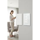 2x Interruptor Inteligente Zigbee 3 Teclas Bivolt Branco