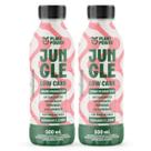 2x Isotônico Jungle Low Carb Plant Power Morango E Limão 500ml