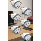 2x Kit 5 Adaptadores Tomada 3 Pinos P/ Novo Padrão Brasileir 2x Kit 5 Adaptadores Tomada 3 Pinos P/ Novo Padrão Brasileir