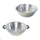 2X Kit Escorredor Lavador De Macarrão E Arroz Em Alumínio 2