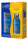 2X Kit Protetor Solar Nivea Protect Fps 50 200Ml + Fps 50 10