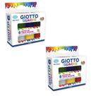 2X Kits de Tinta Guache Giotto 15ml c/ 06 Cores