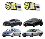 2x Lâmpada Led Lanterna, Luz De Placa, Interna Honda Civic