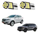 2x Lâmpada Led Lanterna, Luz De Placa, Interna Kia Sportage