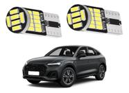 2x Lâmpada Led T10 Lanterna, Luz De Placa, Interna Audi Q5