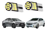 2x Lâmpada Led T10 Lanterna, Luz De Placa, Interna, Drl Onix